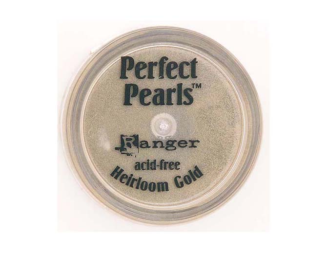 Пудра перламутровая  Perfect Pearls от Ranger (Heirloom Gold)